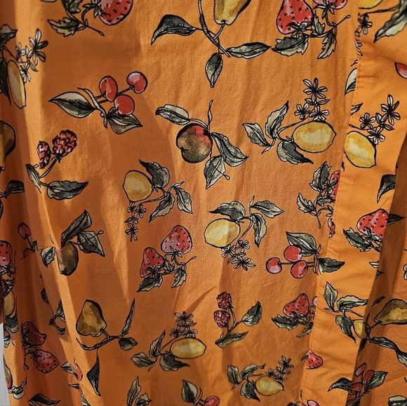 Donna Morgan Collared High Neck Button Down Folded Short Sleeve Plus Size 18 - Picture 2 of 7